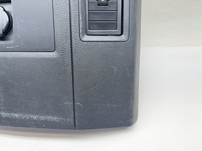 Center Console Rear End Trim Cap w Heated Seats 2013-18 Ram 1500 2500 3500 Black