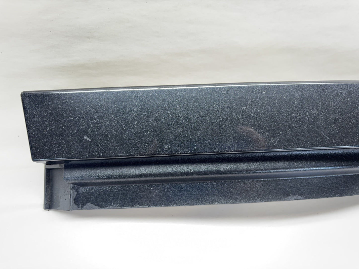 Bumper Upper Cap Filler, 2010-2018 Ram 2500 3500, LH Driver, Brilliant Black PXR