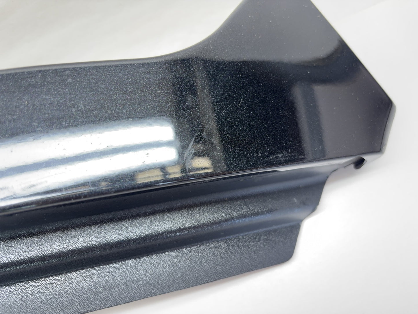 Bumper Upper Cap Filler, 2010-2018 Ram 2500 3500, LH Driver, Brilliant Black PXR