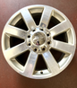 2014-18 Ram 2500 8 Spoke 20X8 Chrome Wheel with White Gold Pockets