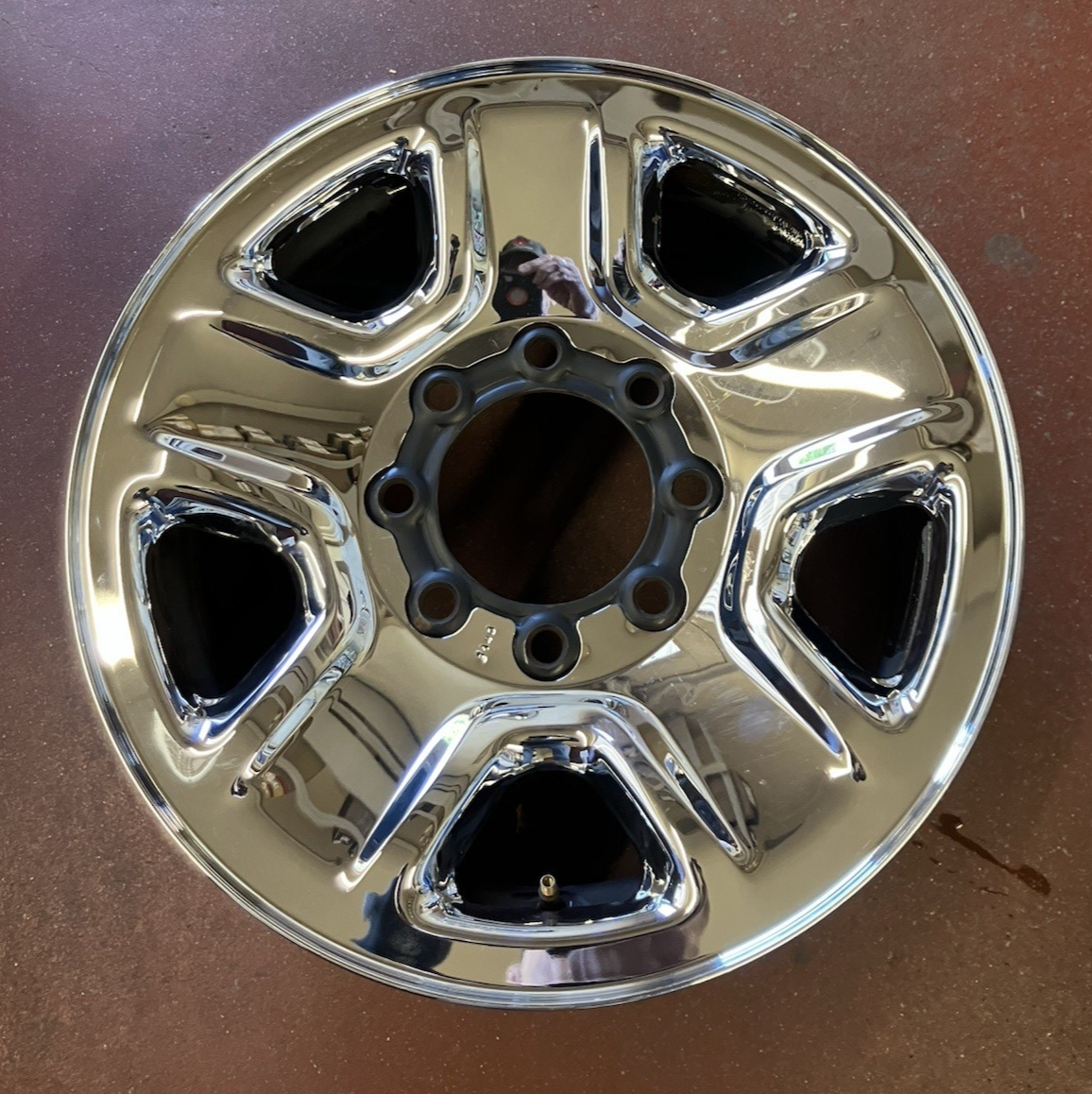 2014-25 Ram 2500 3500 Singel Wheel Chrome Clad Steel Wheel.