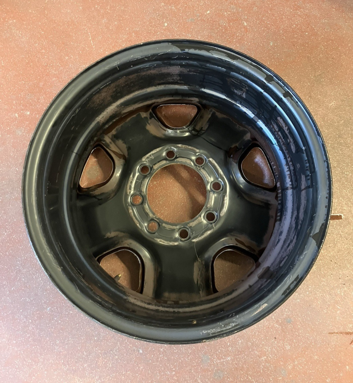 2014-25 Ram 2500 3500 Singel Wheel Chrome Clad Steel Wheel.