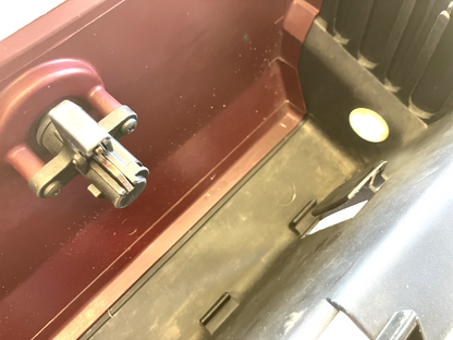 1981-93 Dodge Pickup, Ramcharger Maroon Glove Box