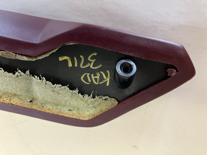 Left-hand Maroon Arm Rest Fitting 1987-93 Dodge Pickups and Ramchargers