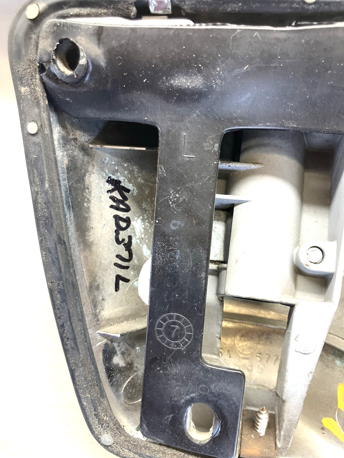 Left-hand Manual Door Mirror 1988-93 Dodge Pickup and Ramchargers