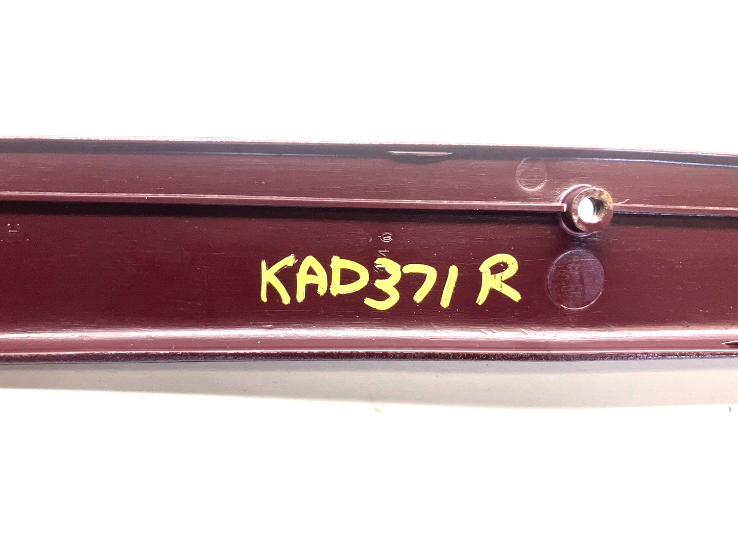 Maroon RH Over the Door Molding Fitting 1981-93 Dodge Pickups and Ramchargers