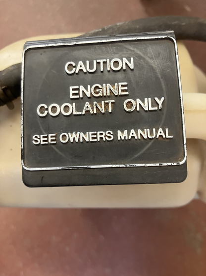 1981-1991 Dodge Ram 150 250 350 Ramcharger Coolant Reserve Overflow Tank 4401329