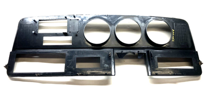 1981-1987 Dodge Ram Woodgrain A/C Delete Instrument Cluster Bezel.