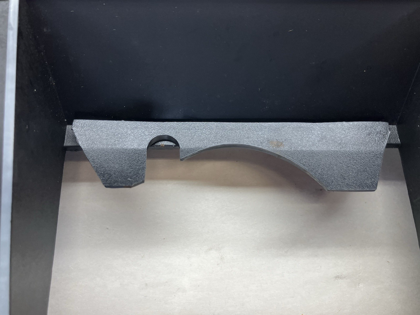 1981-1987 Dodge Ram Woodgrain A/C Delete Instrument Cluster Bezel.