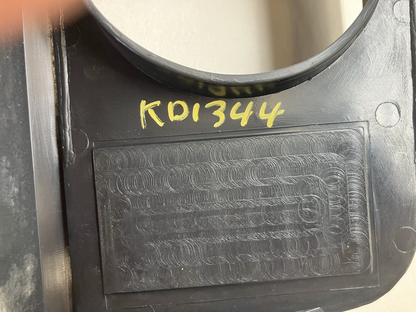 1981-1987 Dodge Ram Woodgrain A/C Delete Instrument Cluster Bezel.