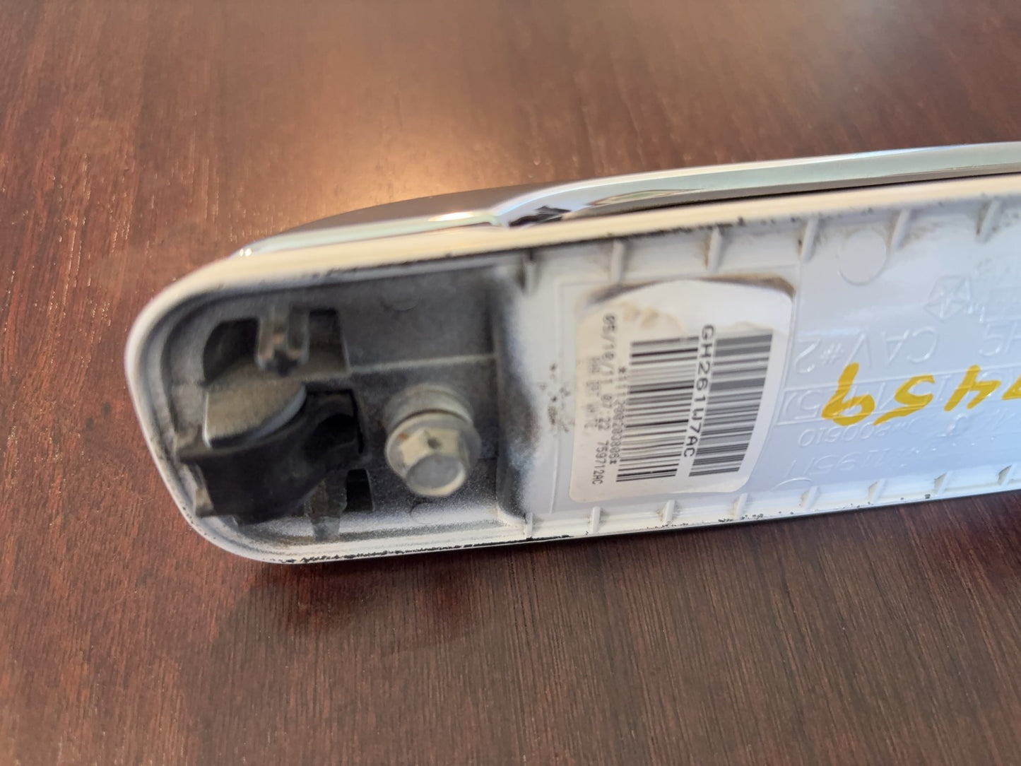 Right Rear Exterior Painted Door Handle 09-18 Ram 1500 10-18 2500 3500 White PW7