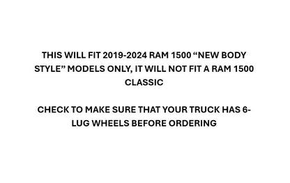 2019-2024 Ram 1500 New Style Passenger Exterior Door Mirror Tradesman 68276498AC