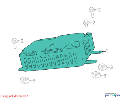 Dash Power Inverter Module, 2019 Dodge Ram 1500 New Body Style 68302053AE