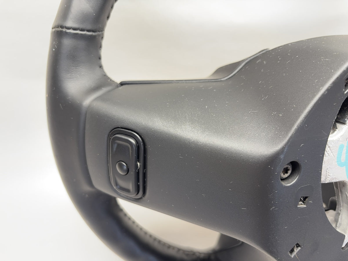 Heated Leather Steering Wheel 2013-2018 Ram 1500 2500 3500 Black 1XC20DX9AE