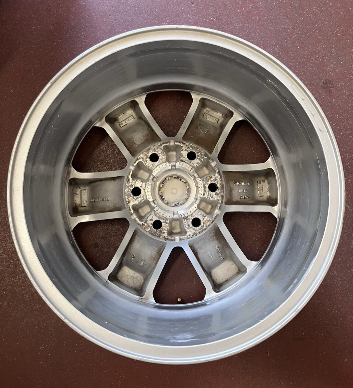 2019-2021 Ram 1500 6 Spoke 18X8 Painted Aluminum Wheel.