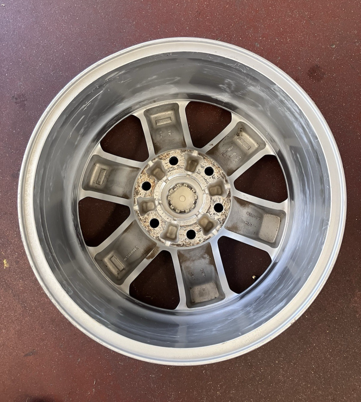 2019-2021 Ram 1500 6 Spoke 18X8 Painted Aluminum Wheel.
