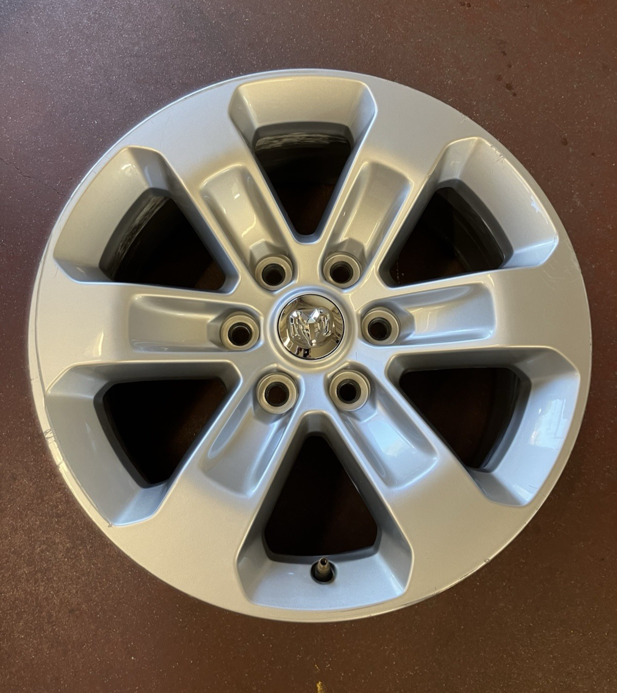 2019-2021 Ram 1500 6 Spoke 18X8 Painted Aluminum Wheel.