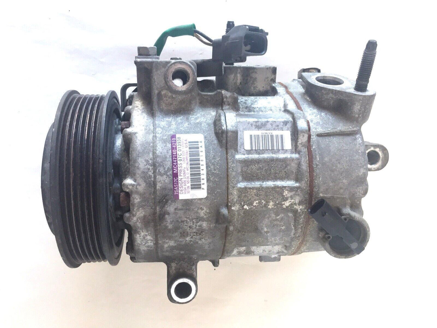 A/C Compressor, 2019-2020 Ram 1500 New Body Style (6 lug) 5.7L 12V (non eTorque)