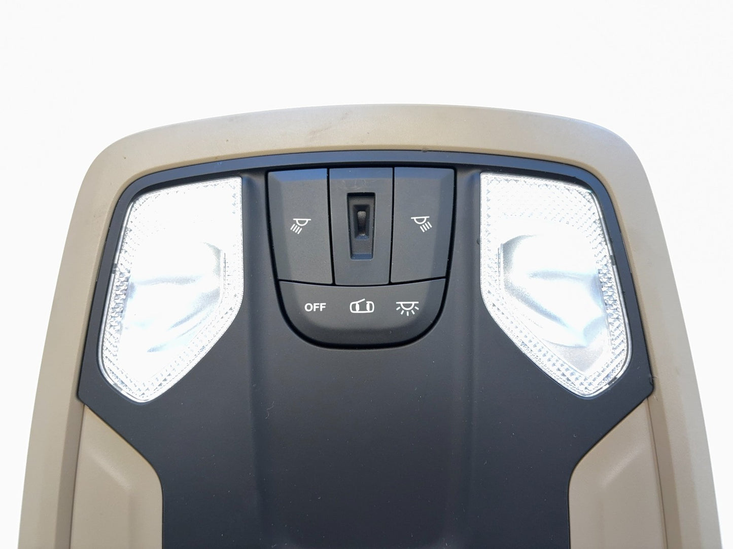 Overhead Console Map Lights 2019-2024 Ram 2500 3500 6EK161L1AF Beige/Black