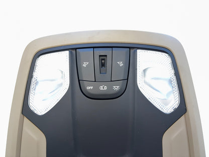 Overhead Console Map Lights 2019-2024 Ram 2500 3500 6EK161L1AF Beige/Black