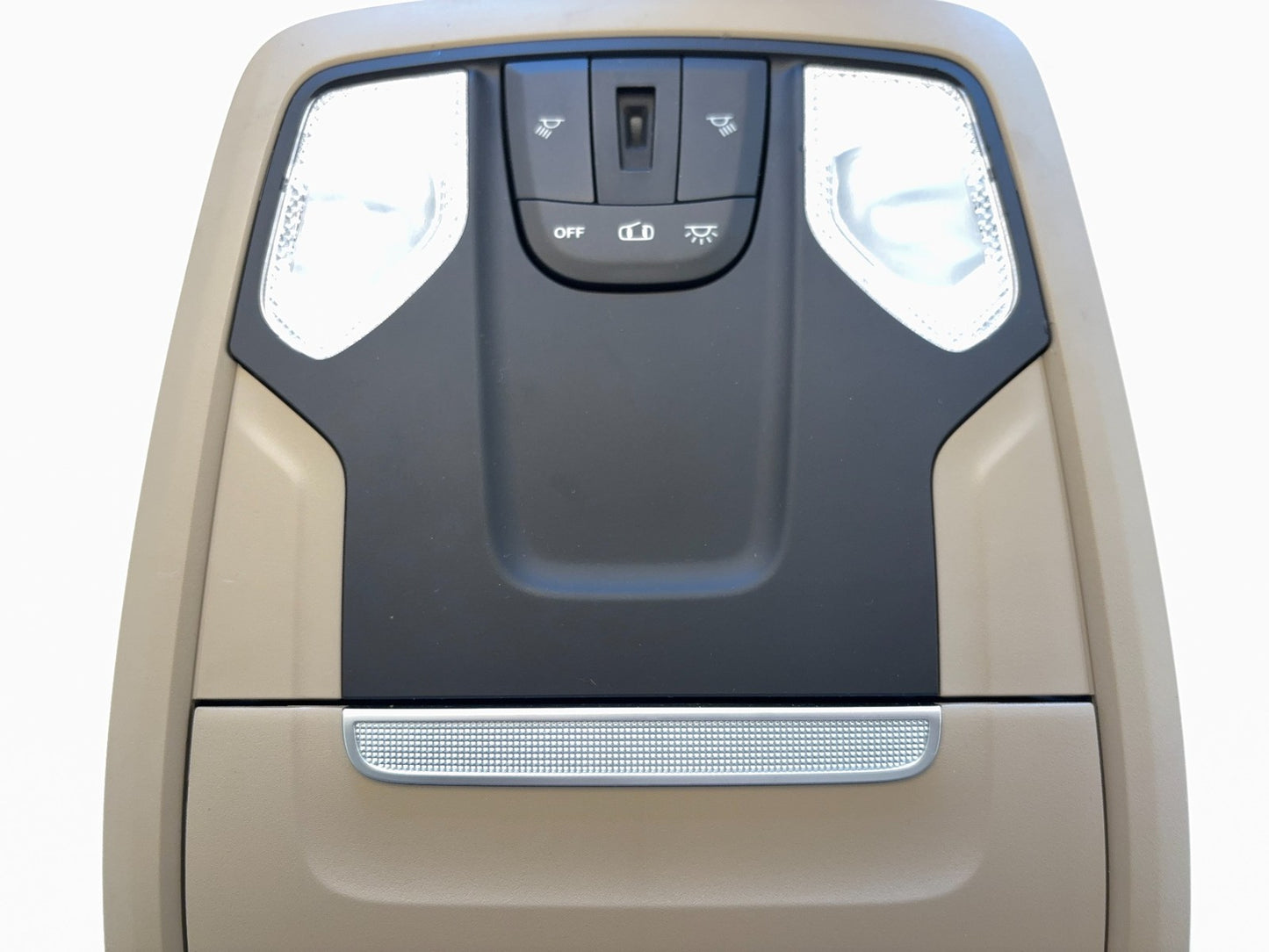 Overhead Console Map Lights 2019-2024 Ram 2500 3500 6EK161L1AF Beige/Black