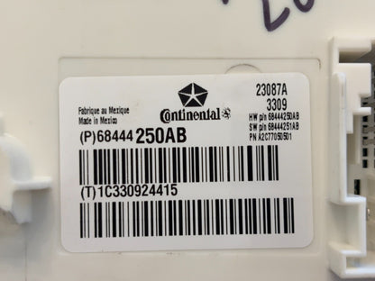 Body Control Module, BCM, 2020 Ram 2500 3500 68444250AB