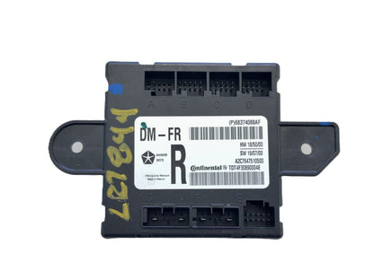 Right Passenger Door Module, 2019-2020 Ram 2500 3500 68374088AF Manual Fold