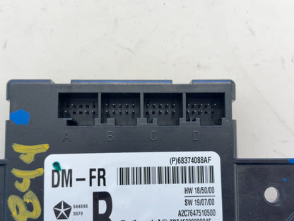 Right Passenger Door Module, 2019-2020 Ram 2500 3500 68374088AF Manual Fold