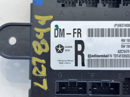 Right Passenger Door Module, 2019-2020 Ram 2500 3500 68374088AF Manual Fold