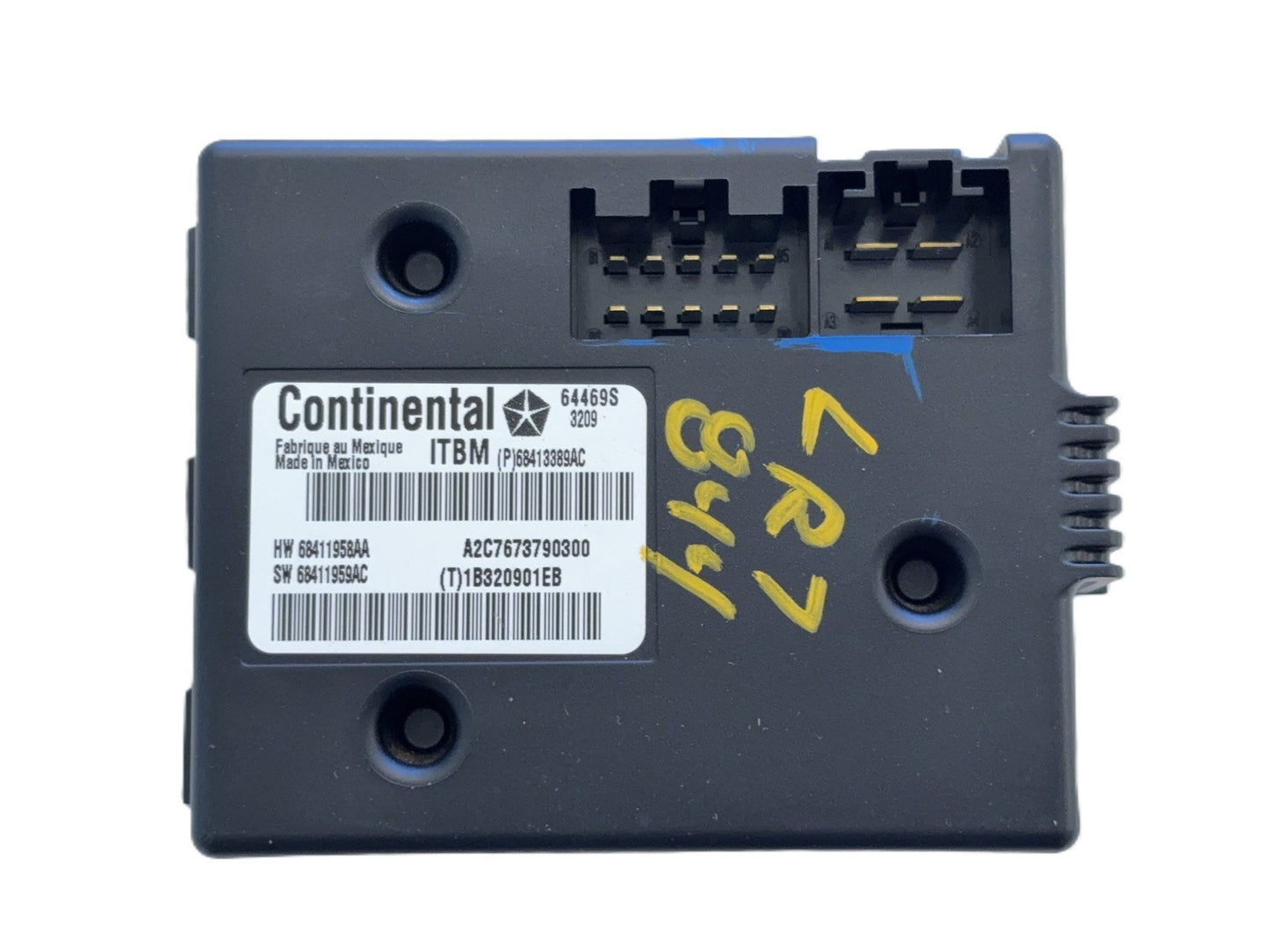Trailer Brake Control Module, 2019-2024 Ram 2500 3500 68413389AC