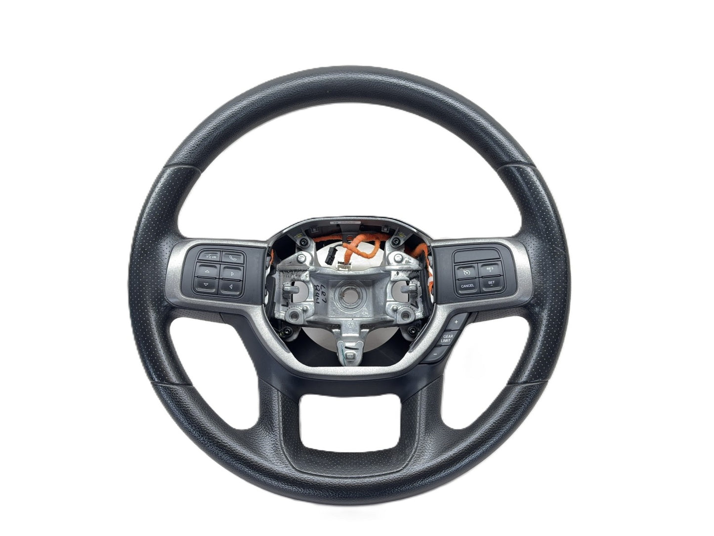 Vinyl Steering Wheel 2020 Ram Truck 2500 3500 Black Cruise Gear + / - 6WA752X7AA