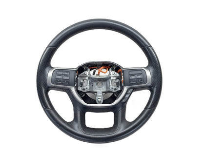 Vinyl Steering Wheel 2020 Ram Truck 2500 3500 Black Cruise Gear + / - 6WA752X7AA