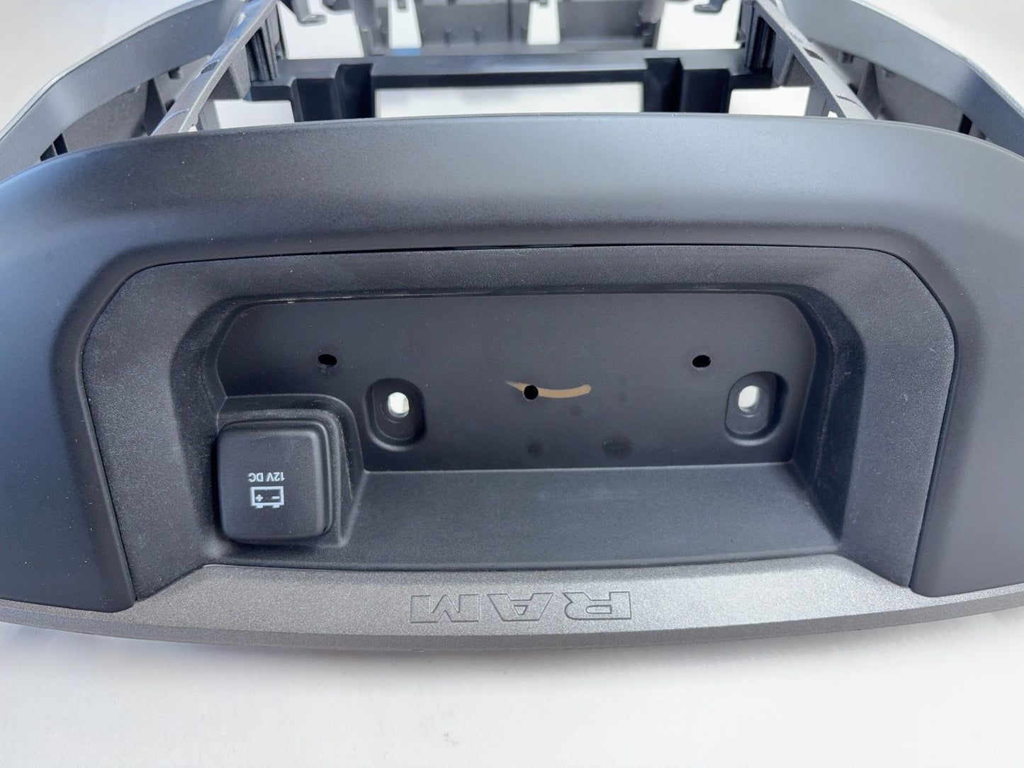 Radio Bezel 2020 Ram Truck 2500 3500 Black/Gray Tradesman Bench Seat 5YU412X7AF