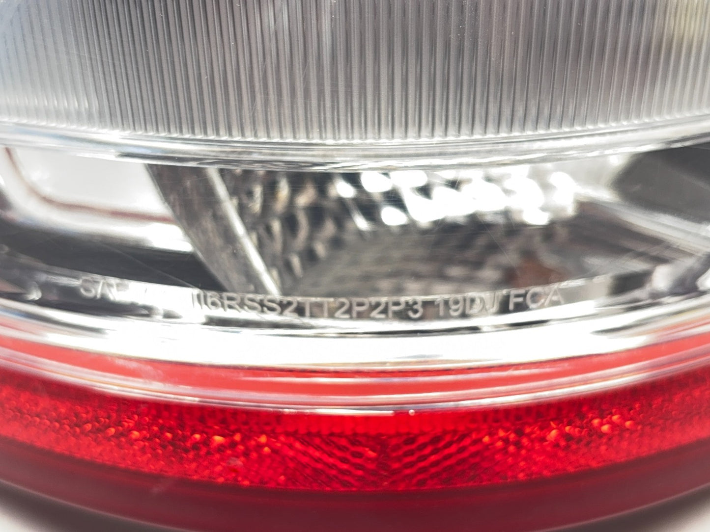 Driver Side Taillight 2019-24 Ram 2500 3500 68361715AD Red Bezel Mopar
