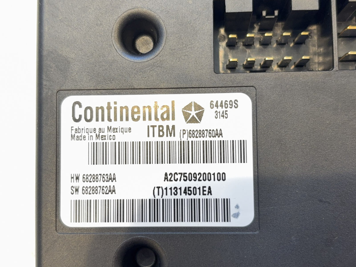 Trailer Tow Module, 2016-2018 Ram 1500 2500 3500 2019+ Classic ITBC 68288760AA