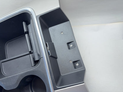 Floor Center Console Cup Holder Bezel w Phone Storage 16-18 Ram 1500 2500 3500