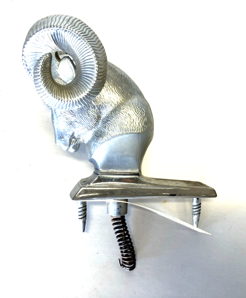 1981-93 Dodge Pickup Ram Head Hood Ornament. P/N 4215517