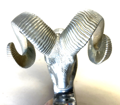1981-93 Dodge Pickup Ram Head Hood Ornament. P/N 4215517