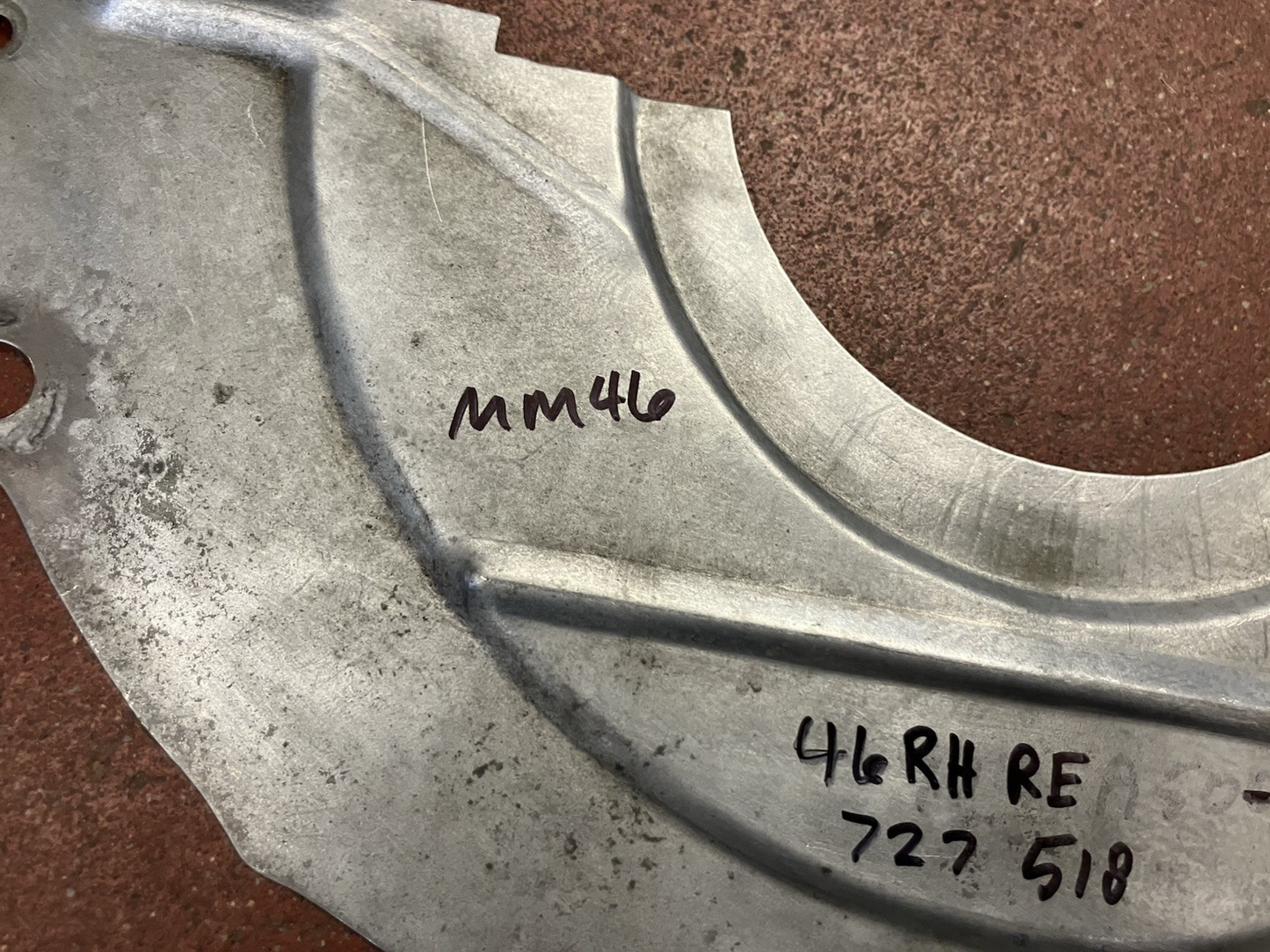 Dust Shield Dodge 46 RH / 46RE / A518 / 727 AT Trans.