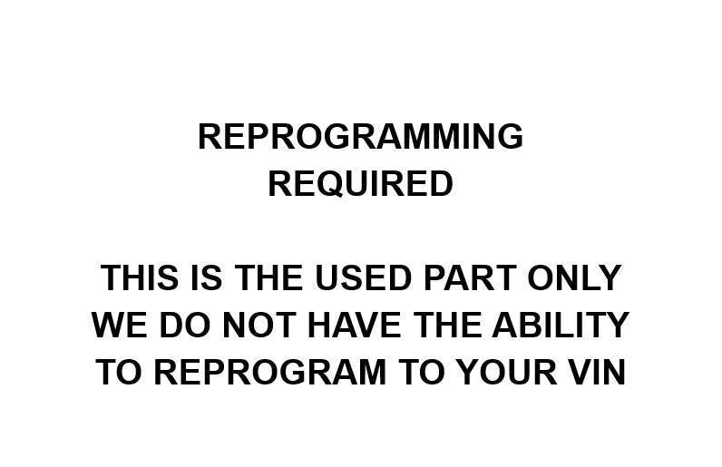 2012 Ram 1500 Engine Computer ECM 5.7 Hemi 68064927 590-8045 Reprogram Required