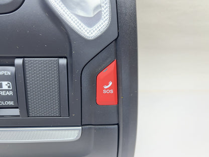 Overhead Console 19-24 Ram 1500 2500 3500 Black SOS Pwr Sliding Window 7KX281X7