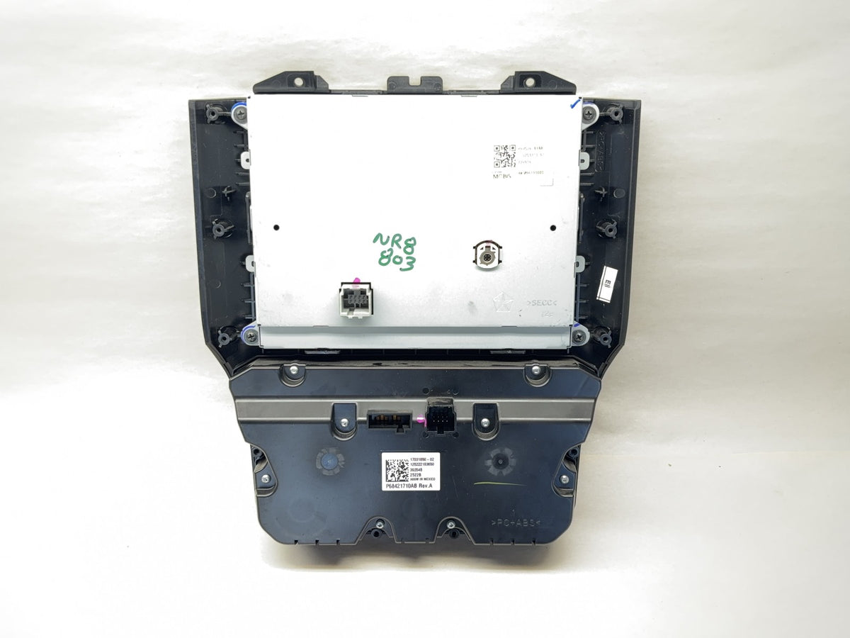 Single Zone Climate Control and 8.4" Screen 22 Ram 2500 3500 68526783AB 68421710