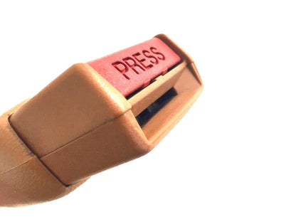 Tan Rear Seat Belt Buckles 1990-1993 150 250 350 Dodge Club Extended Cab, Tan