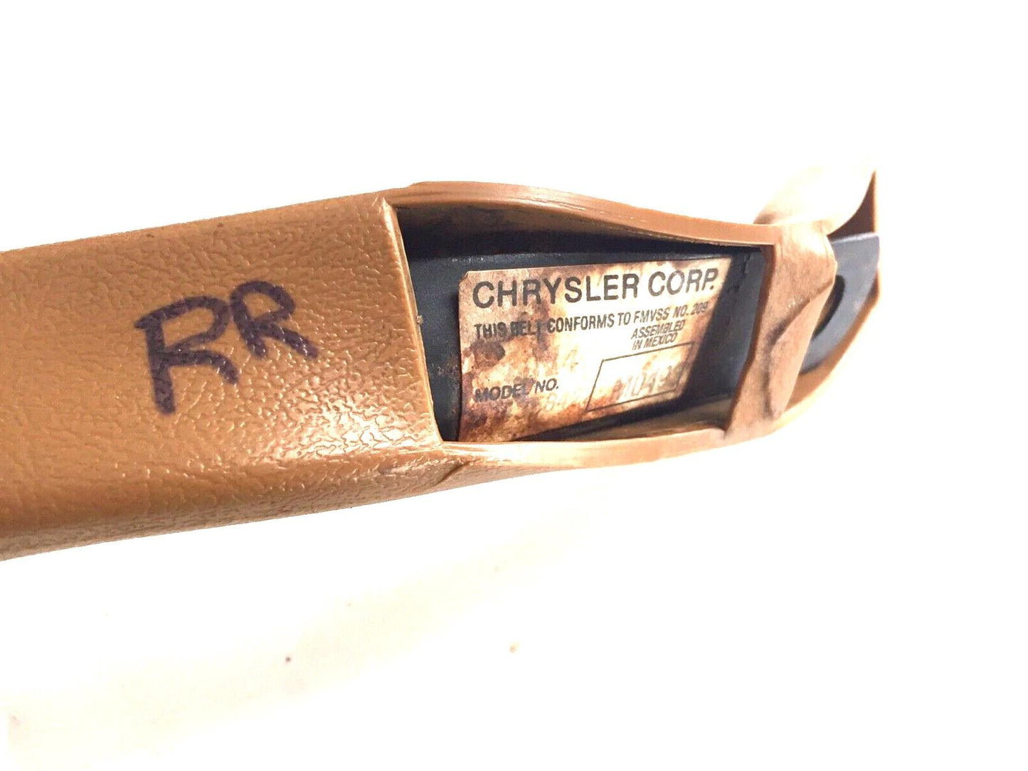 Tan Rear Seat Belt Buckles 1990-1993 150 250 350 Dodge Club Extended Cab, Tan