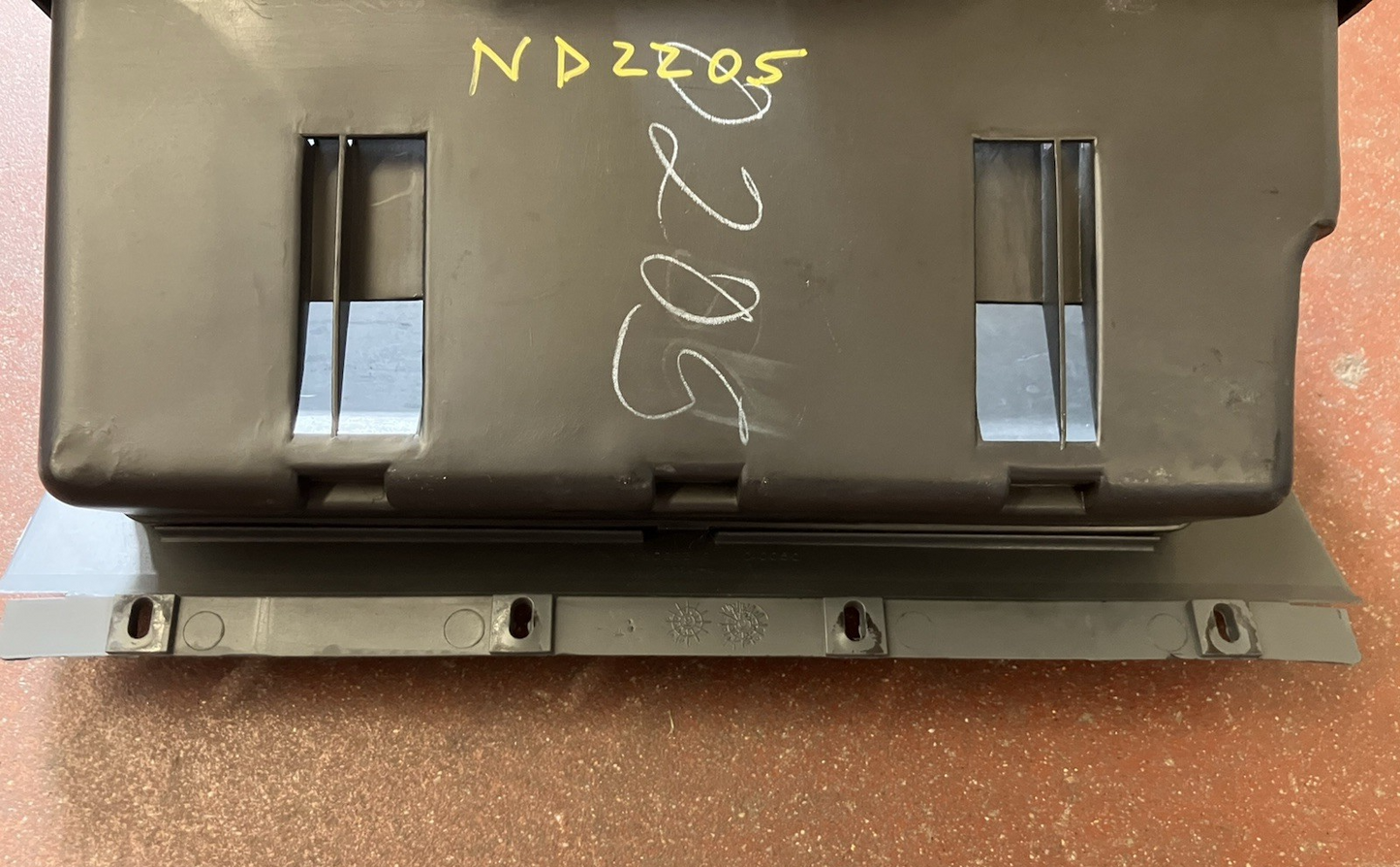 1981-93 Dodge Pickup, Ramcharger Gray Glove Box