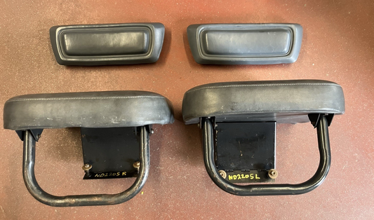 1990-93 Dodge Pickup, Gray Club Cab Jump Seats