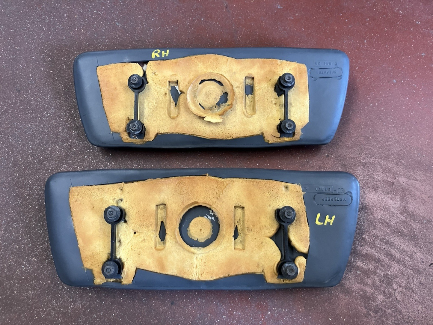 1990-93 Dodge Pickup, Gray Club Cab Jump Seats