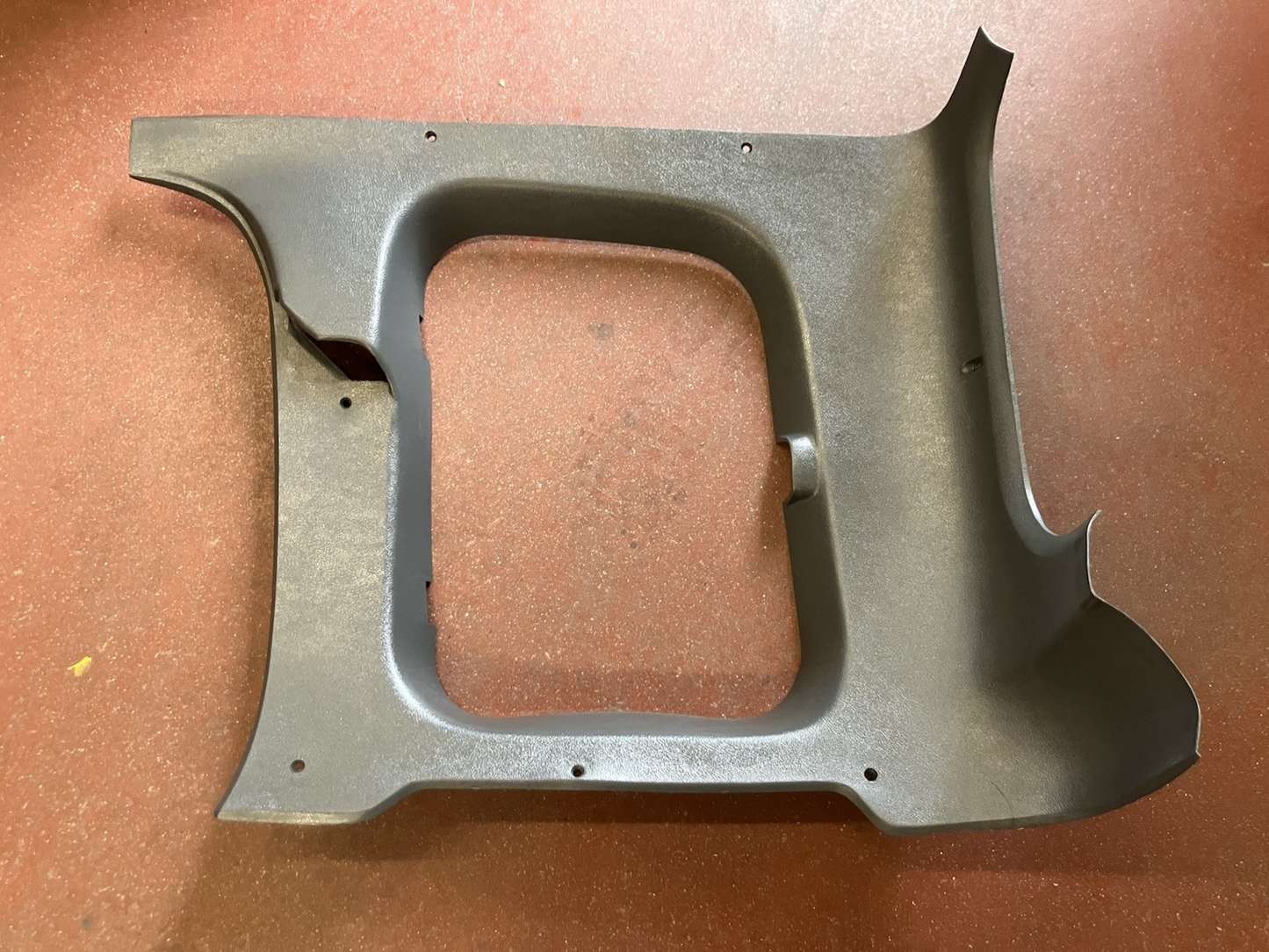 Gray LH RH Cab Corner Moldings Fitting 1981-93 Dodge Club Cab Pickups
