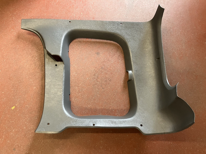 Gray LH RH Cab Corner Moldings Fitting 1981-93 Dodge Club Cab Pickups