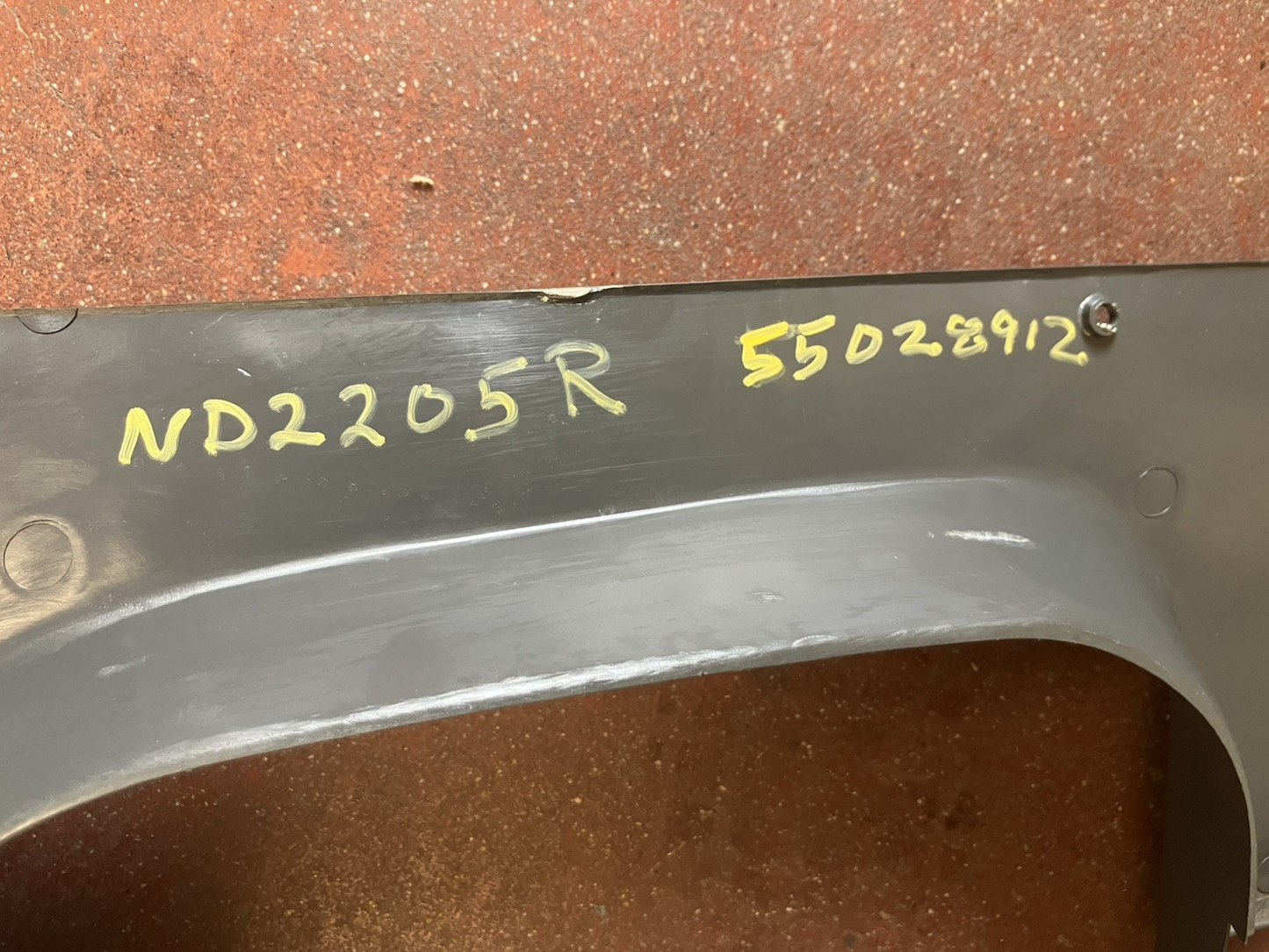 Gray LH RH Cab Corner Moldings Fitting 1981-93 Dodge Club Cab Pickups